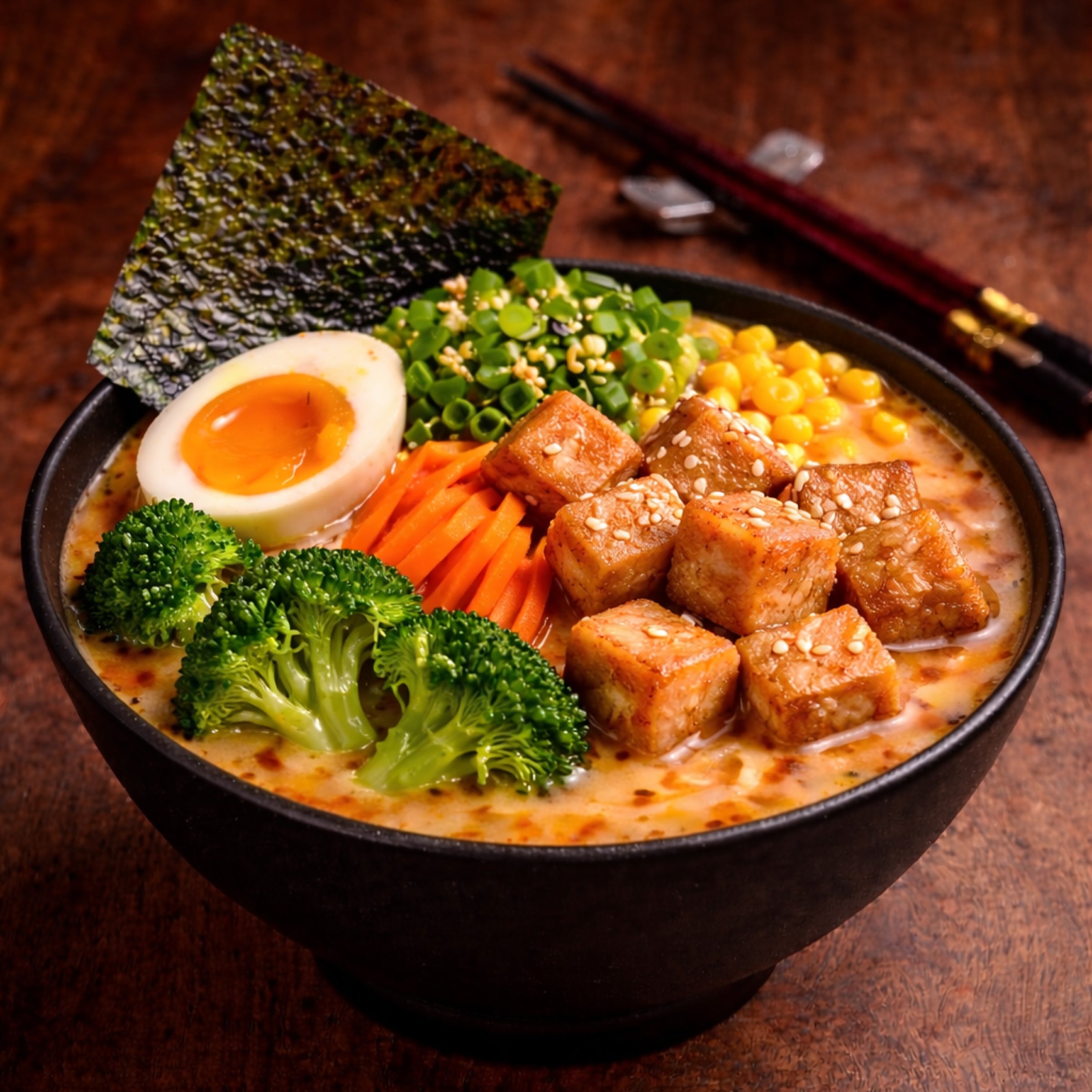 Veggie Mirin Ramen | Mirin Cafe